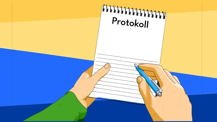 Protokoll schreiben: Tipps und Vorlage!