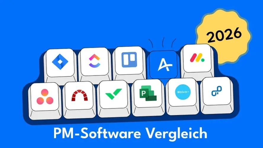 Projektmanagement-Soft­ware Vergleich: Die 11 Besten [2026]