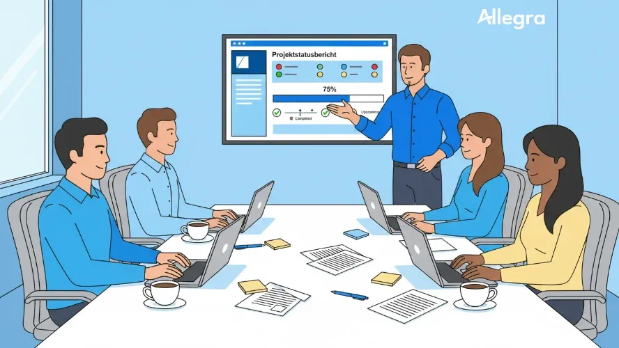 Projektstatusbericht erstellen: Vorlage, Beispiel und Tipps