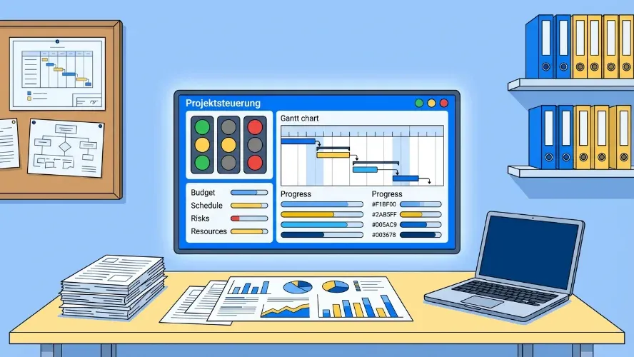 Projektsteuerung: Definition, Aufgaben und Methoden