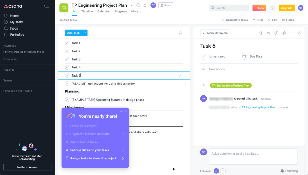 Asana Projektmanagement-Software