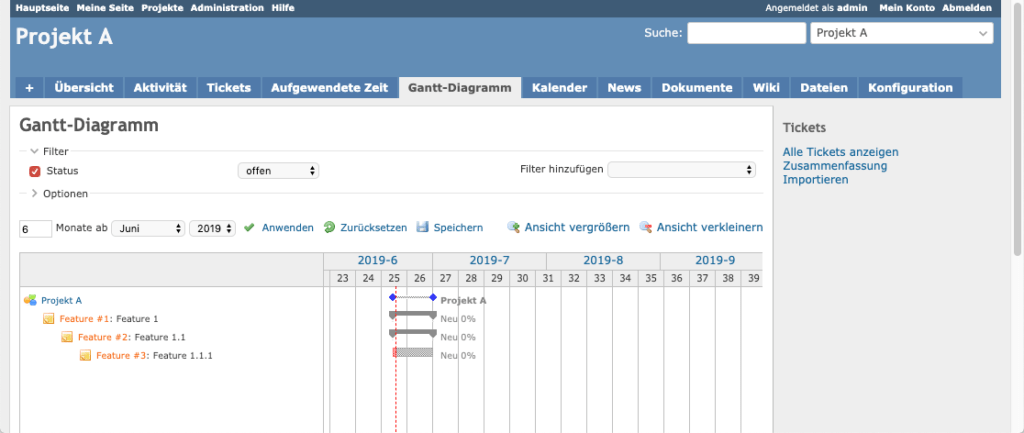 Redmine Projektmanagement-Software