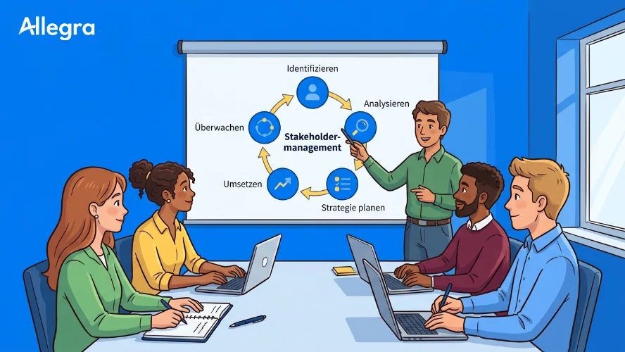 Die fünf Schritte des Stakeholdermanagements