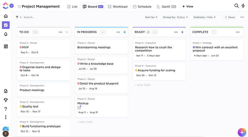 ClickUp Task Management Software