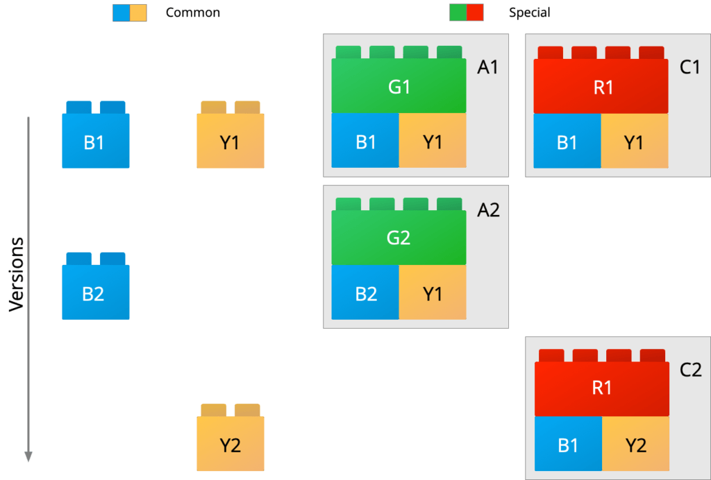 Defect management in product lines with versions