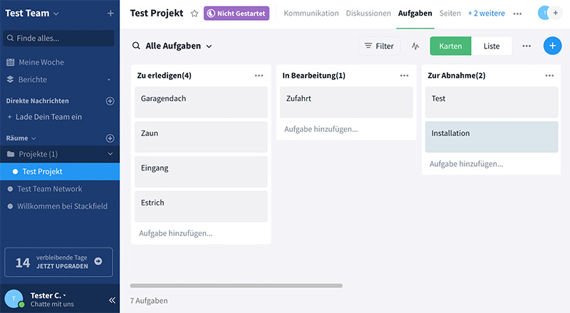 Stackfield task management software review